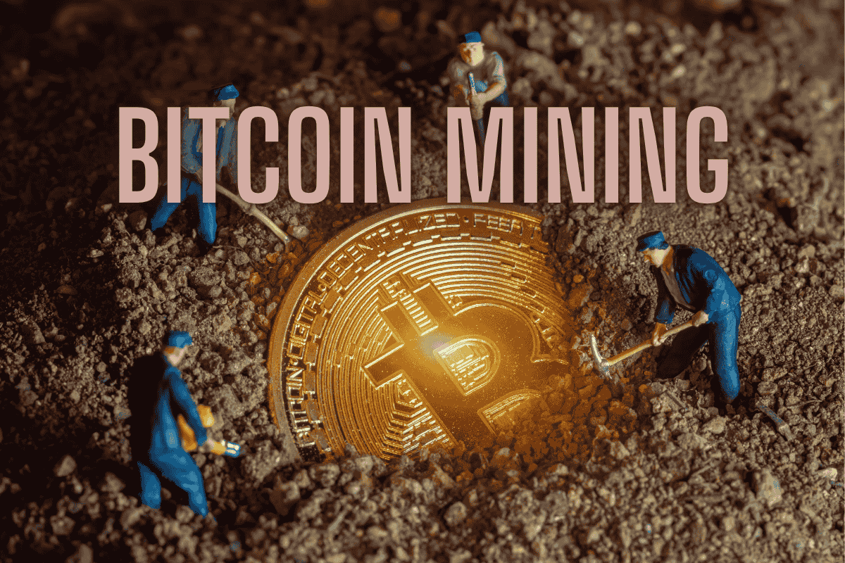 An image of How Is Bitcoin Mining Performed? An Easy Explanation