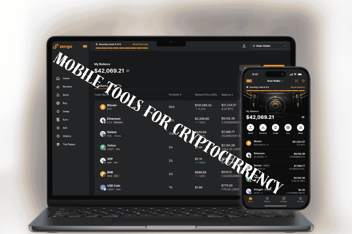 An image of Top Mobile Tools for Managing Cryptocurrency